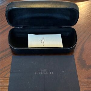 Coach Black Sunglasses Case
